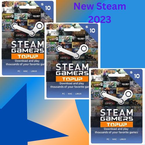 Steam New Gift Card -2023